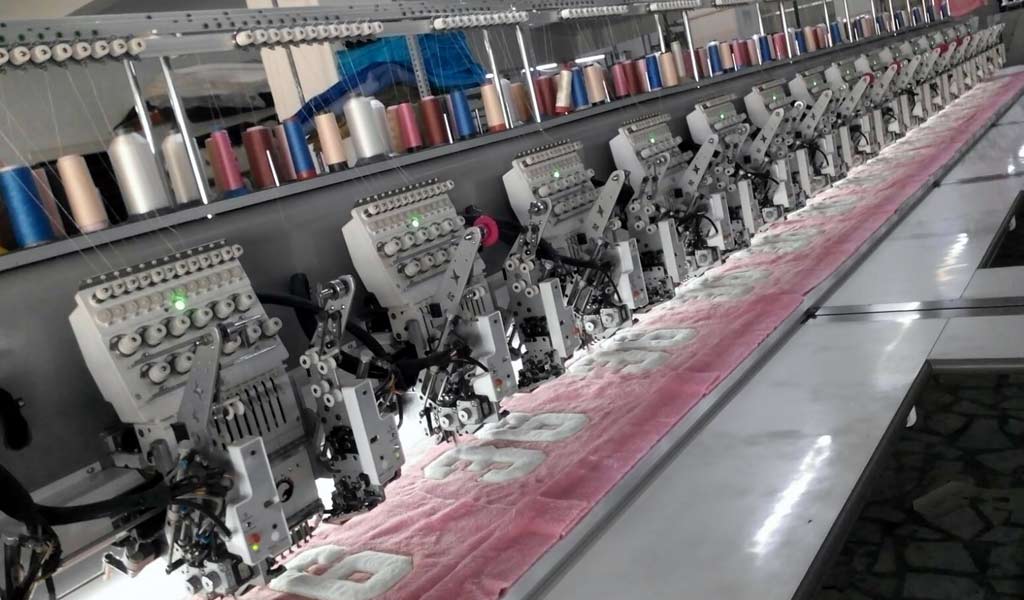 Kozmendo Nakış Atölyesi Seri Üretim Bandı